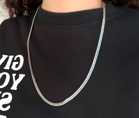 Solid Silver Chain