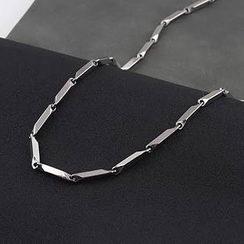 STAINLESS SILVER SEED CHAIN