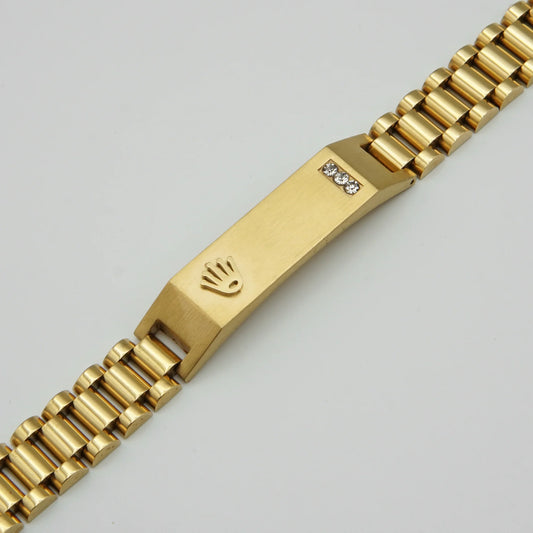 Luxury Rolex Golden Bracelet